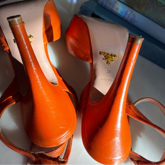 PRADA Platform Pumps. 🧡 - Picture 11 of 16
